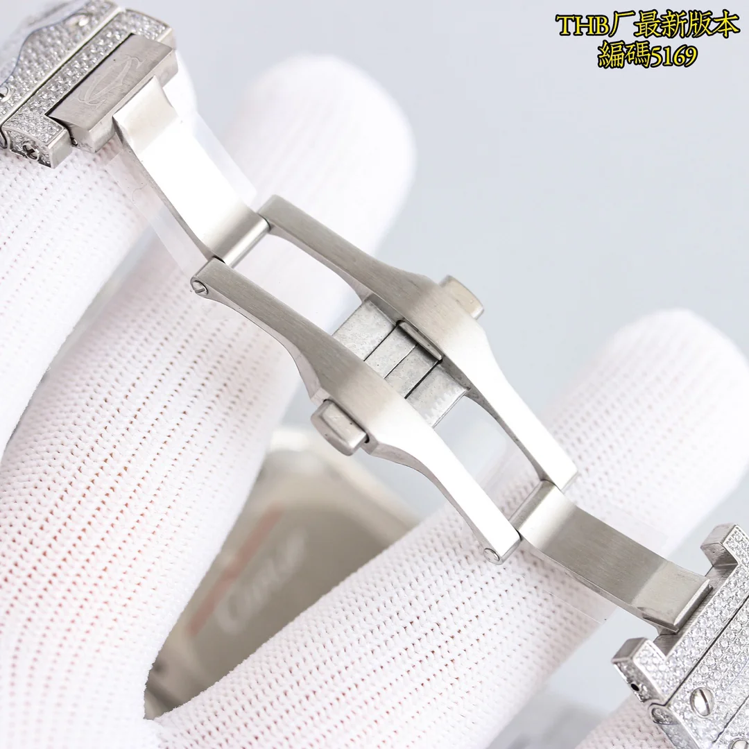 Cartier Santos Full Diamond Special Edition